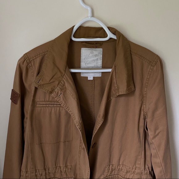 Tan Utility Jacket - Picture 3 of 5